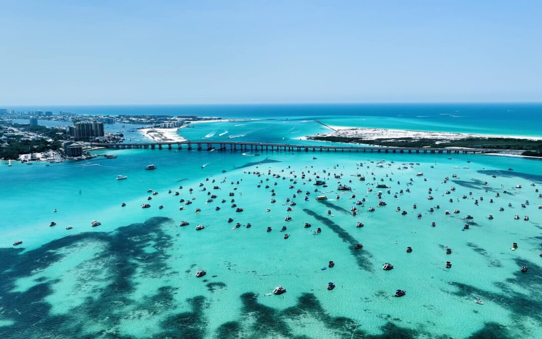 Crab Island near Destin, FL