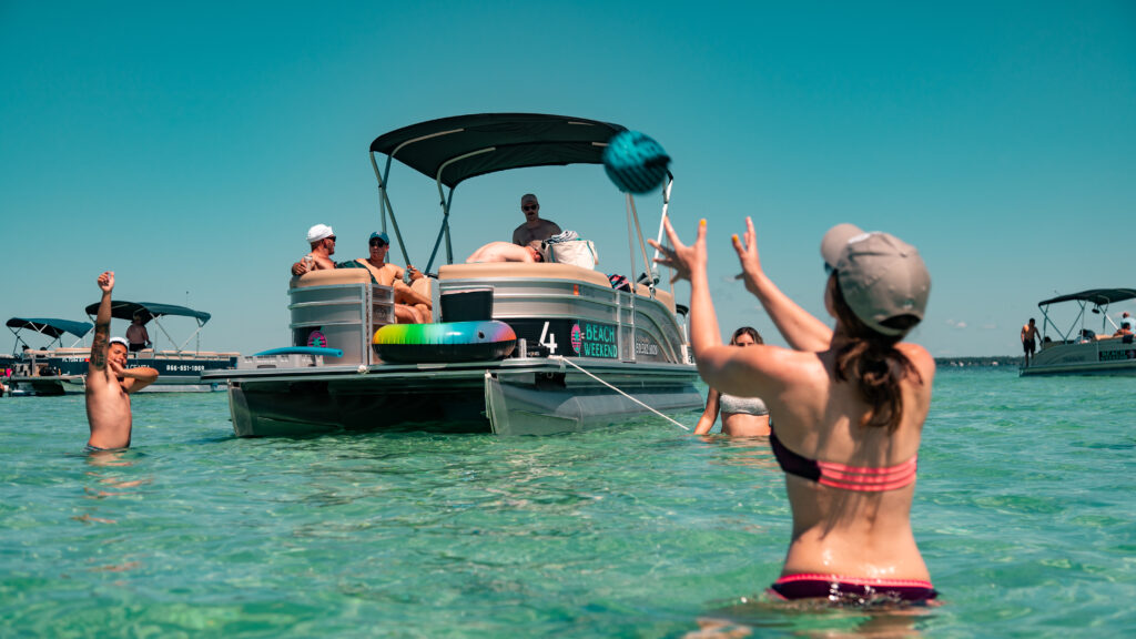 rent a boat to crab island