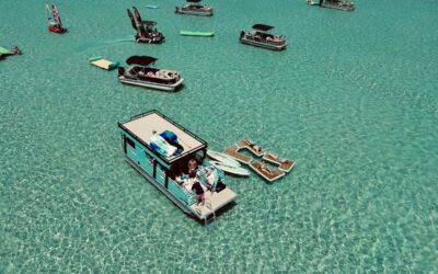 Get ready to turn your Crab Island dreams into reality — meet Emerald Island Charters, the premier pontoon charter company that brings the Emerald Coast magic straight to you.